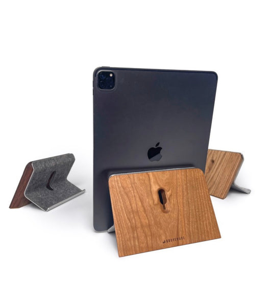 ZM Wooden Ipad Holder for stand