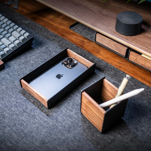 ZM Wooden Desktop Organizer - Independent use