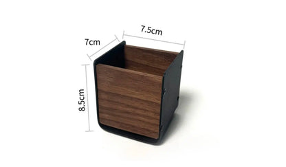 Black Walnut Pen Holder with Smooth Finish & Eco-Friendly Design