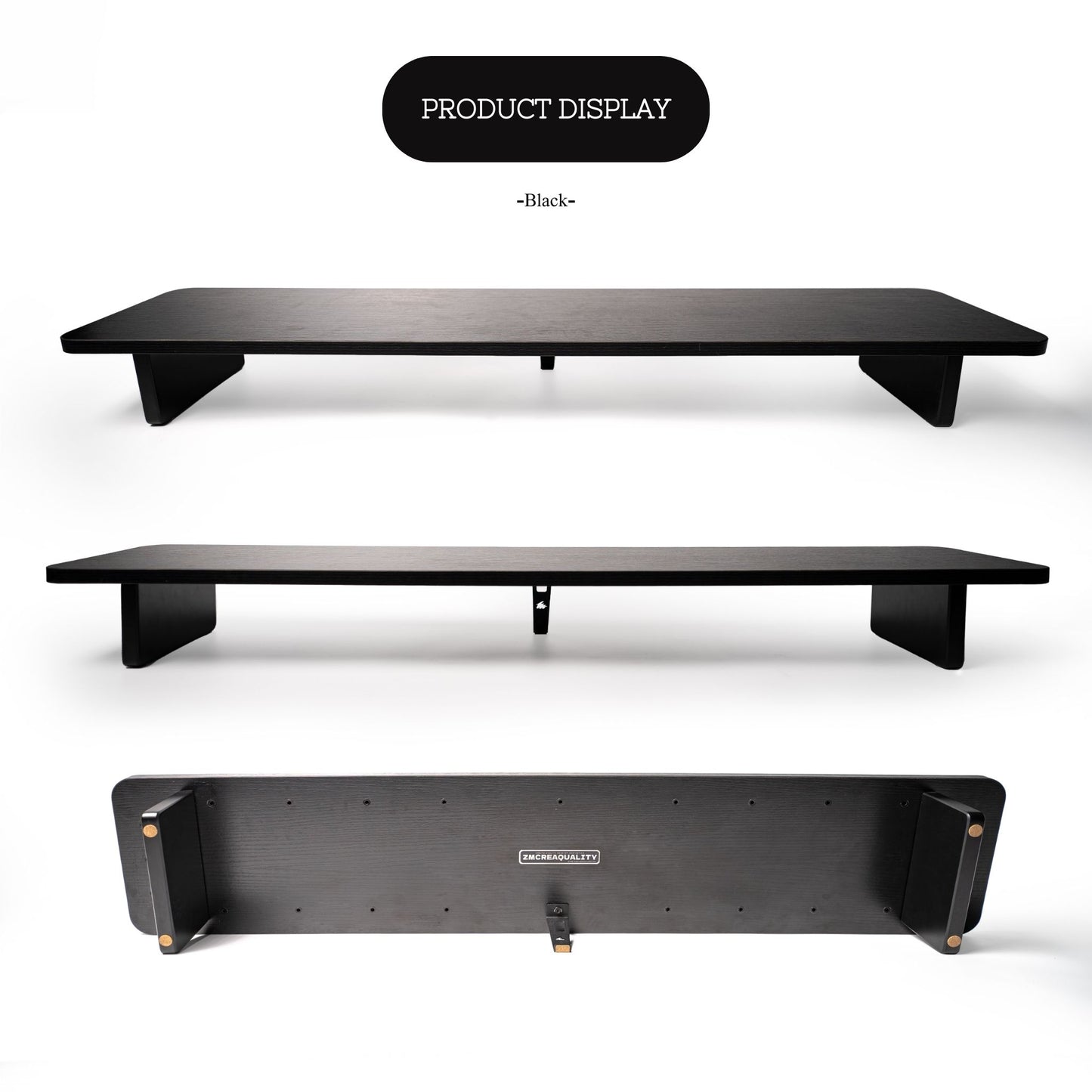 ZM M30 Ecological wood monitor stand riser burlywood preview