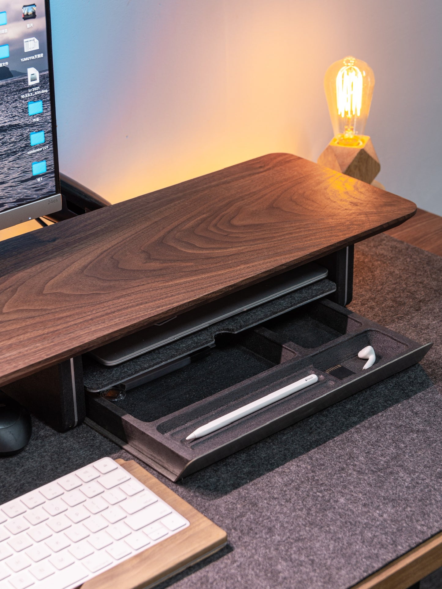 G20 EcoSmart Monitor Stand with Storage