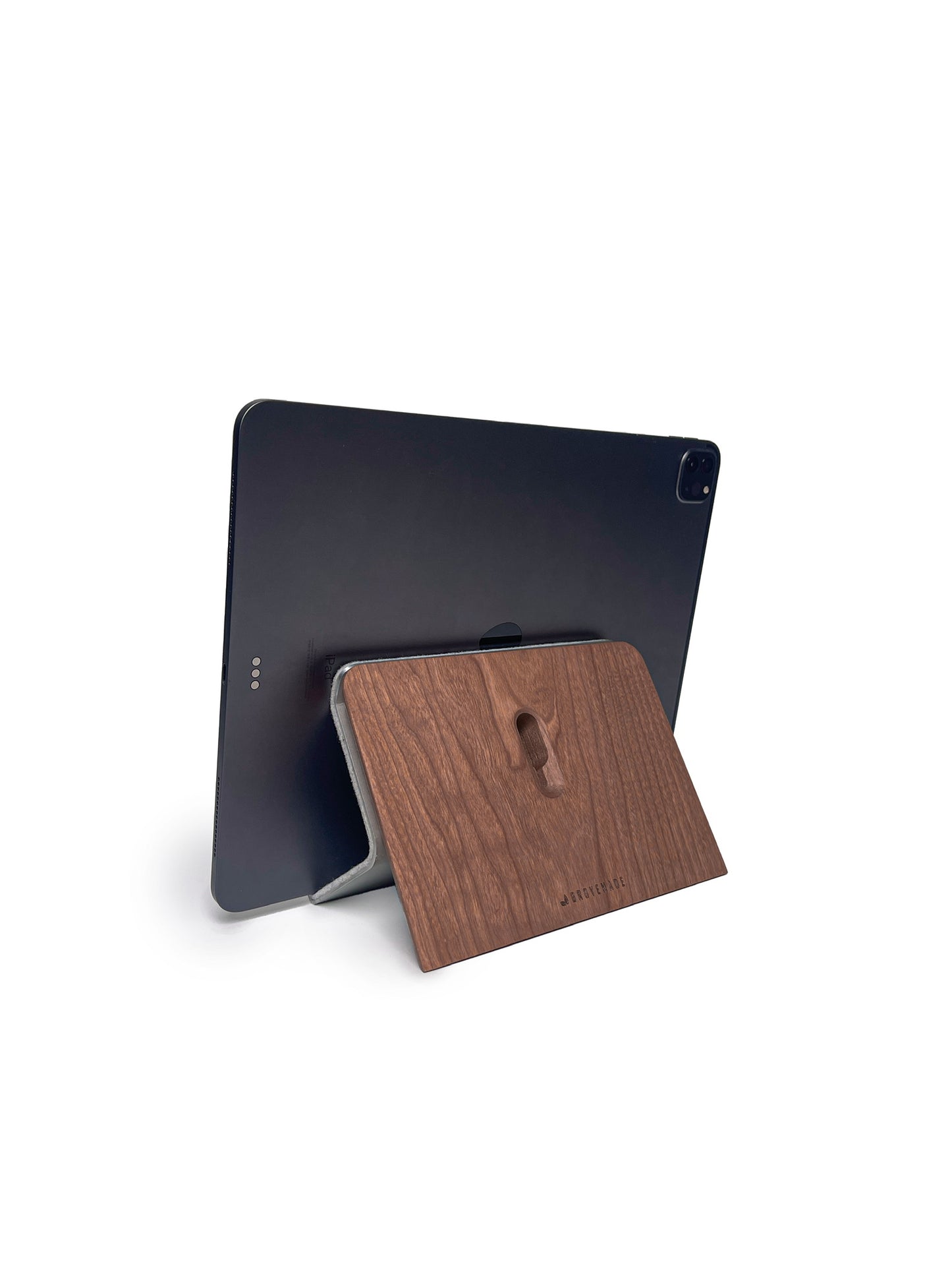 ZM Wooden Ipad Holder for stand