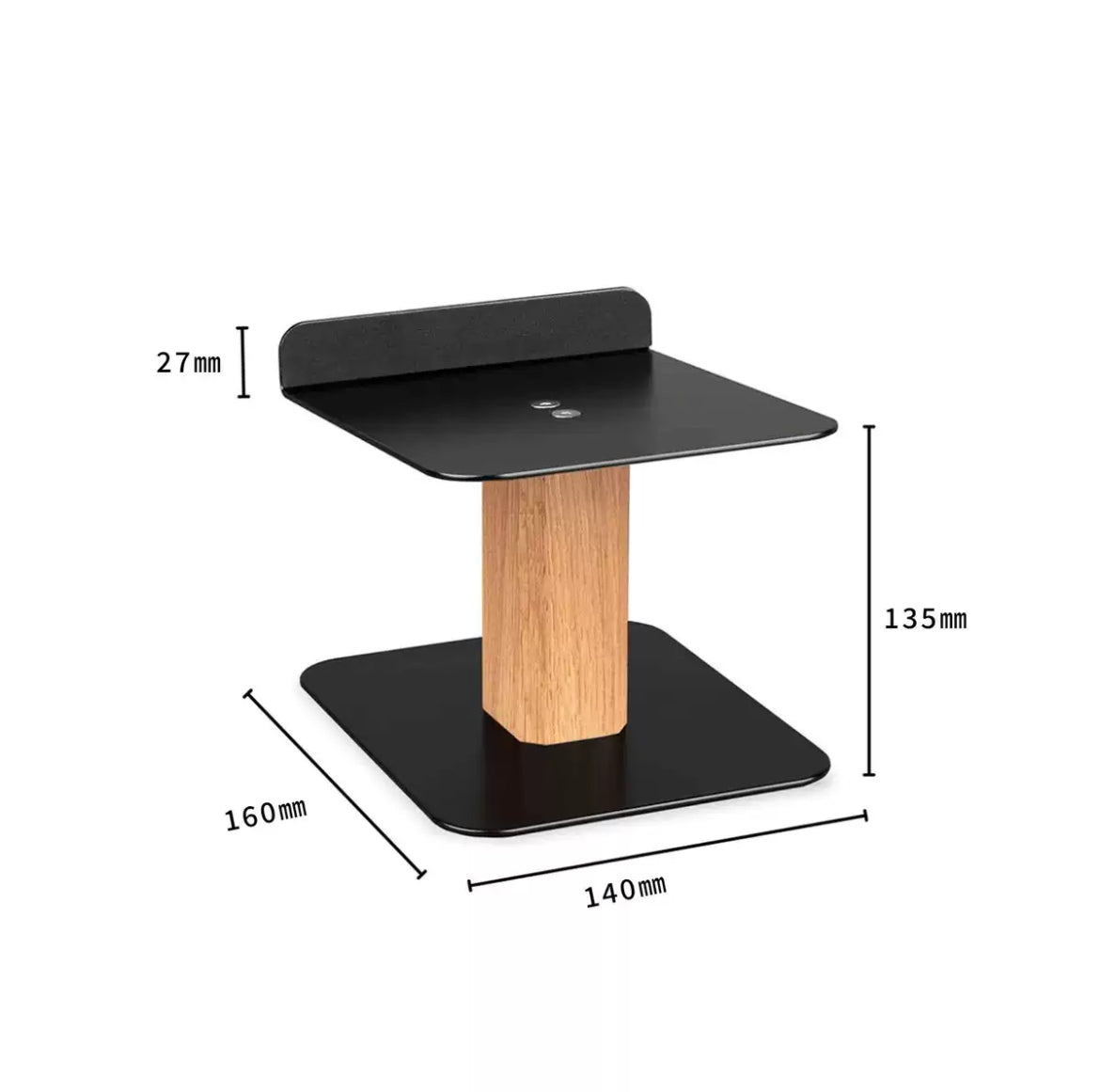 ZM Speaker Stand：Premium Aluminum & Wood Audio Stand for Superior Sound Experience