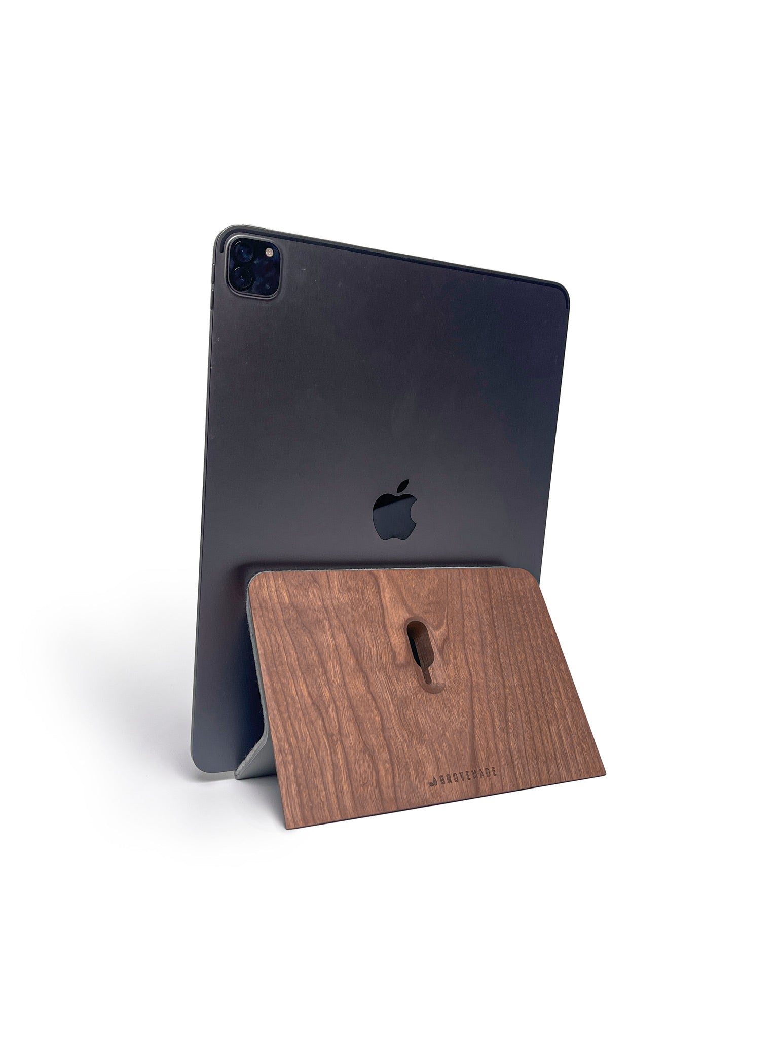 ZM Wooden Ipad Holder For Stand